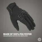 Add to Wish List Add to Compare MX LIGHT RIDING GLOVES - BLACK - Image 5