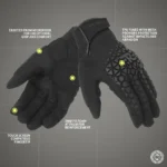 Add to Wish List Add to Compare MX LIGHT RIDING GLOVES - BLACK - Image 2