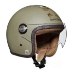 ROYAL ENFIELD CHOPPER MLG CAMO HELMET WITH CLEAR VISOR - DESERT STORM