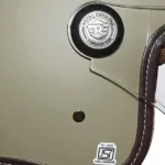 ROYAL ENFIELD CHOPPER MLG CAMO HELMET WITH CLEAR VISOR - DESERT STORM - Image 5