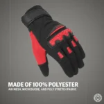 ROYAL ENFIELD URBAN HUSTLER V2 GLOVES - RED - Image 2