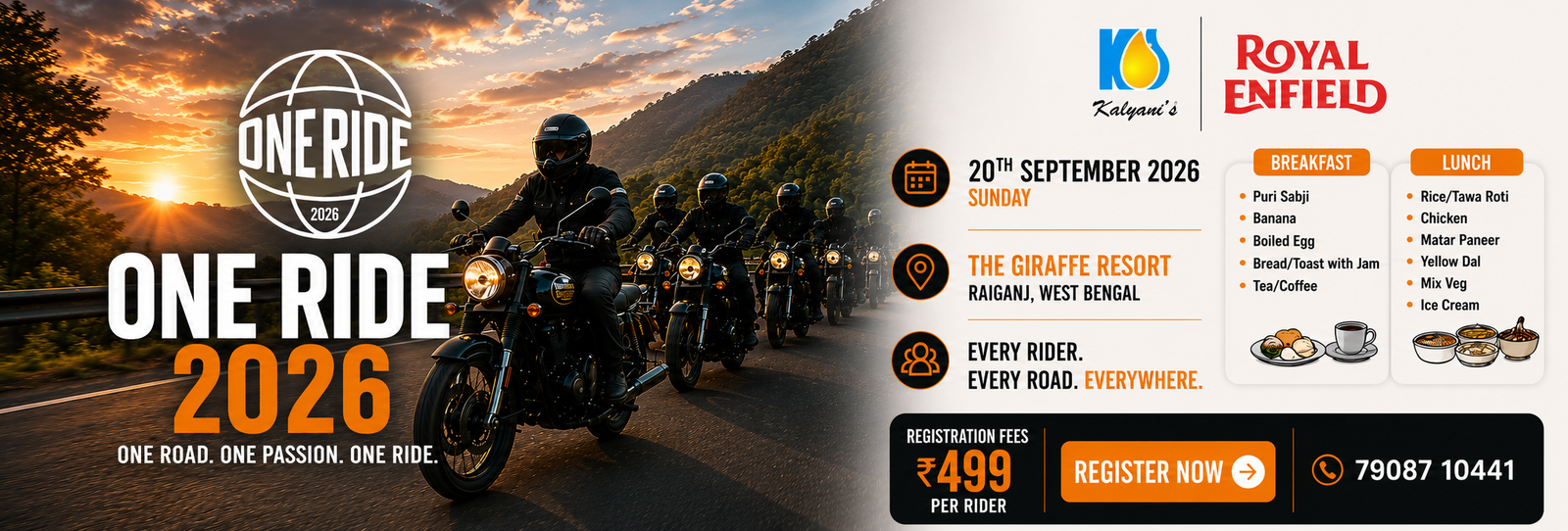 Royal Enfield One Ride 2026
