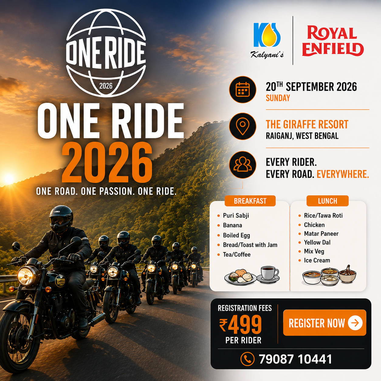 Royal Enfield One Ride 2026